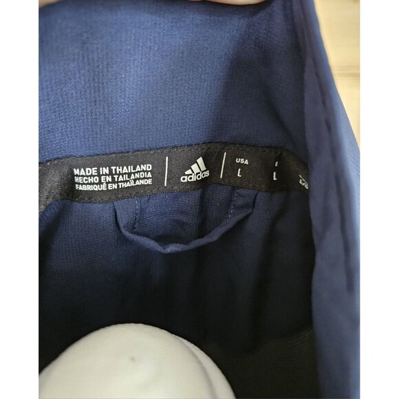 Adidas Climaproof Seattle Kraken Jacket Men's Blue Sideline Jacket Sz L - Picture 5 of 7